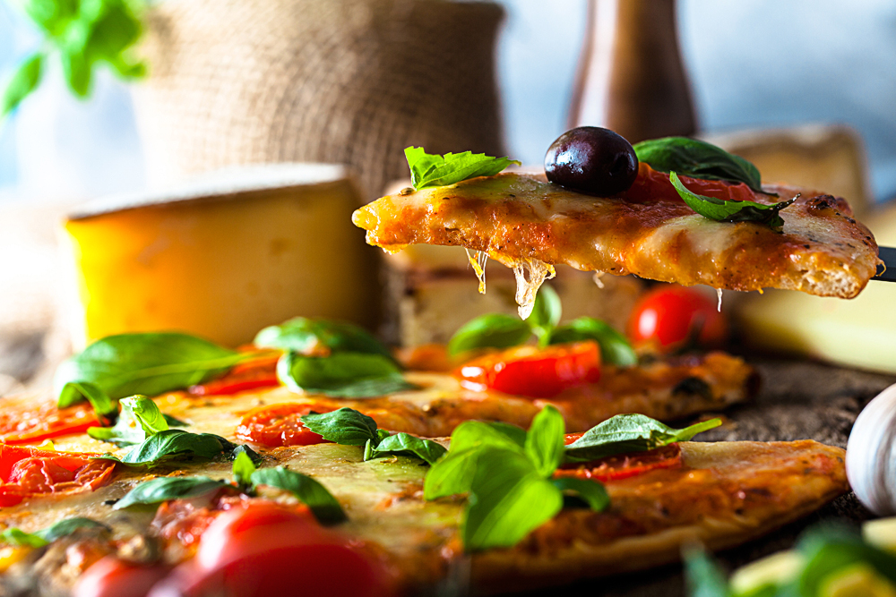 Pizza toppings and patty seasonings