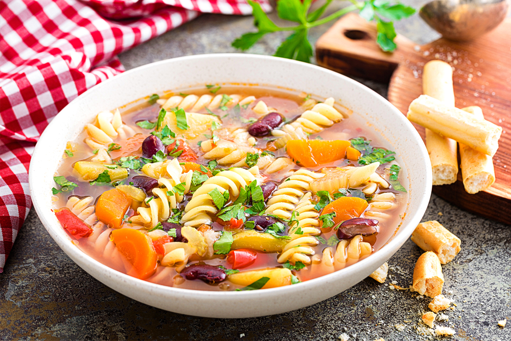 pastas and soup